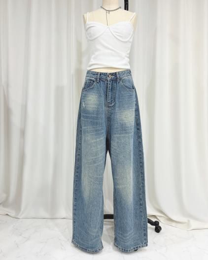 AR WIDE LOOSE DENIM  磻 롼 ǥ˥