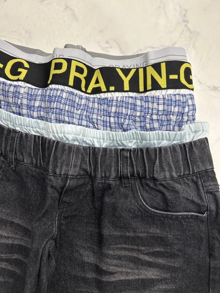 PRAYING Boxer Jeans Black プレイング ボクサー ジーンズ