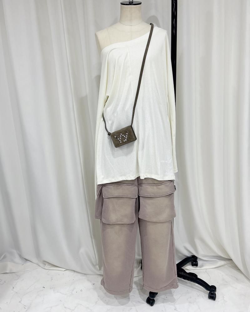 OPEN YY SCOOP NECK LOUNGE TOP オープンワイワイ スクープ