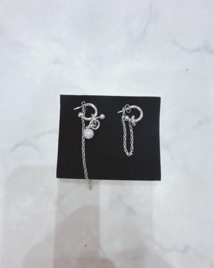 JUSTINE CLENQUET AMON CRYSTAL EARRINGS 她ƥ   ꥹ ԥ