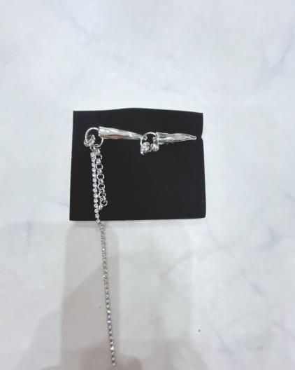 JUSTINE CLENQUET BEL CRYSTAL HAIR CLIP SET 她ƥ  ٥ ꥹ إ å å