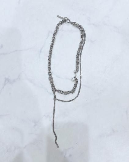 JUSTINE CLENQUET CHASE NECKLACE 她ƥ   ͥå쥹