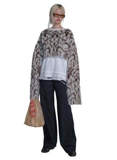 PERVERZE Double Face Knit Cardigan パーバーズ ダブルフェイス