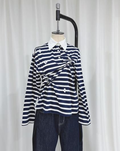 RIV NOBUHIKO RAMMI POLO SHIRT ֥Υ֥ҥ ߡ ݥ 
