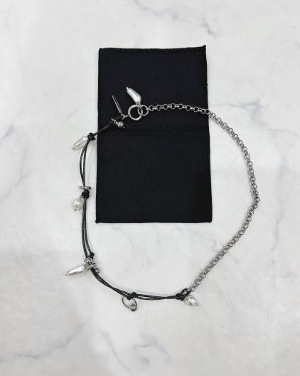 JUSTINE CLENQUET Blaine necklace  她ƥ  ֥쥤̥ͥå쥹
