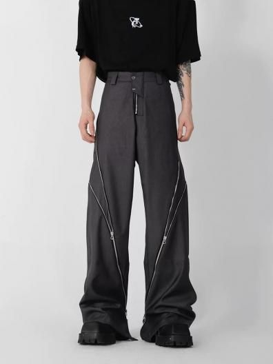 ArguE CulturE Zipper Slit Trousers 塼㡼 åѡ å ȥ饦