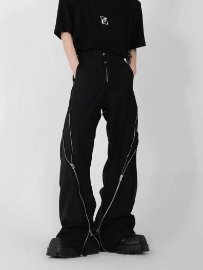 ArguE CulturE Zipper Slit Trousers 塼㡼 åѡ å ȥ饦