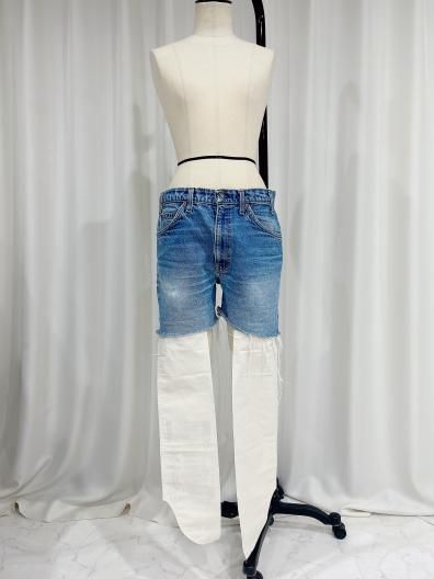 AAaaS Denim Short Pants デニム ショート パンツ