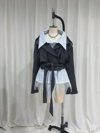 PERVERZE Double Sheer Cardigan パーバーズ ダブルシアー