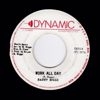 WORK ALL DAY / BARRY BIGGS