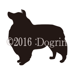 シェルティ シルエット Dogrin Dog Style Shop