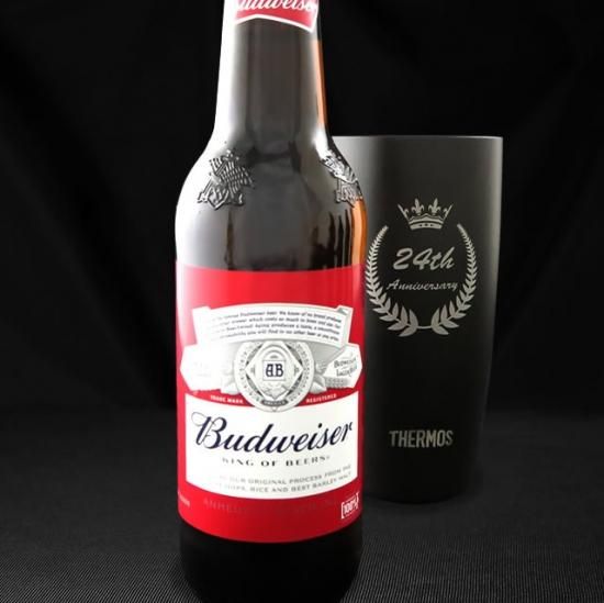 楽天市場】BUDWEISER/バドワイザー BEER GLASS/ビアグラス