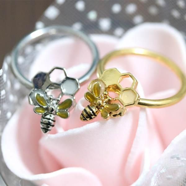 ミツバチチャーム ビーズリング 14g 1 6mm 内径14mm Monster Kids Store 毒ポップでパンクなモンスターキッズストア