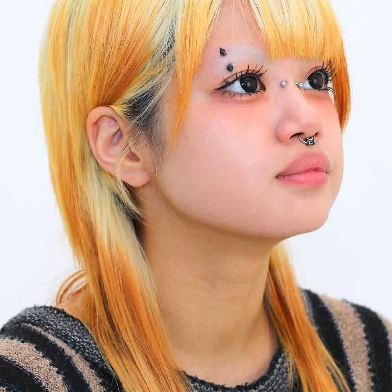 ボディピアス 16G 鎧兜キャプティブビーズリング BCR-155