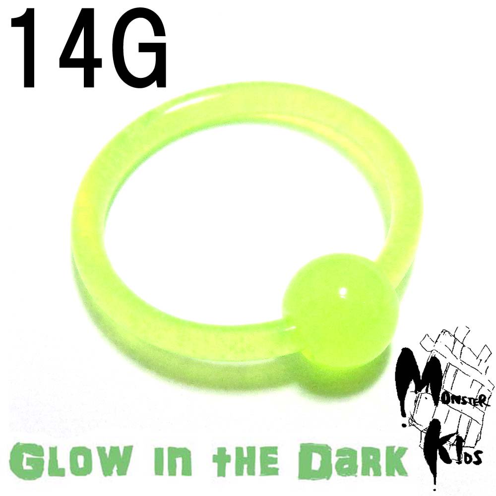 ܥǥԥ GLOW IN THE DARK(󡦥) ӡ󥰡14G(1.6mm)BCR-22-14G