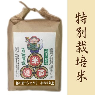 山口県産【特別栽培米】福の里米コシヒカリ