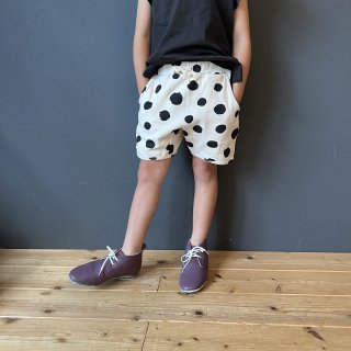 arkakama BASIC :  SPD DOM SHORTS  ( THIS IS a DOT / IVORY×BLACK )