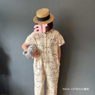 [55OFF] arkakama 22SS / SHIRT Jumpsuit  ( Hippo )