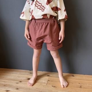 <img class='new_mark_img1' src='https://img.shop-pro.jp/img/new/icons16.gif' style='border:none;display:inline;margin:0px;padding:0px;width:auto;' />[ SALE 35%OFF ] arkakama 24ss  / Φξ POLY Sarouel Shorts (DUST BRIC)