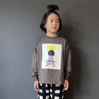<img class='new_mark_img1' src='https://img.shop-pro.jp/img/new/icons16.gif' style='border:none;display:inline;margin:0px;padding:0px;width:auto;' />[ SALE 20%OFF ] arkakama 24aw-25sp : Hello print Rib LS Tee (DARK GREY) 