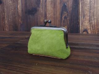 suedo gama pouch S (kimidori)