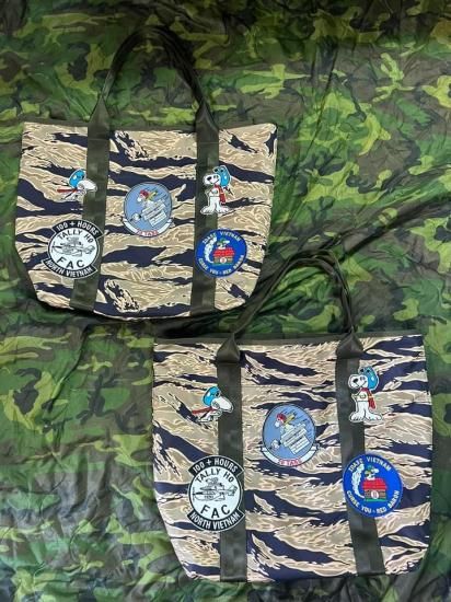 EA Tiger Stripe トートバッグ - BLACKSEA DISTRIBUTOR