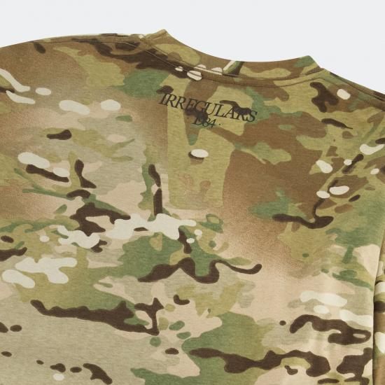 QILO x SC Irregulars Long Sleeve Pocket Tee in Multicam