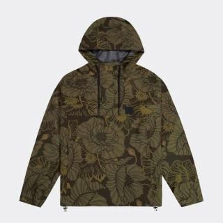 <img class='new_mark_img1' src='https://img.shop-pro.jp/img/new/icons15.gif' style='border:none;display:inline;margin:0px;padding:0px;width:auto;' />QILO x Bad Moon Print Press Nordwind Anorak in Gold/Hashish
