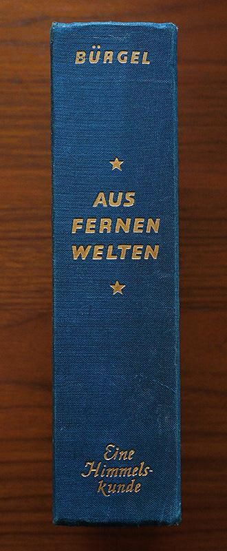 天文古書「遠い世界から Aus fernen Welten」ドイツ 1939年 遠い世界から／Aus fernen Welten」／ドイツ1939年 - Guignol