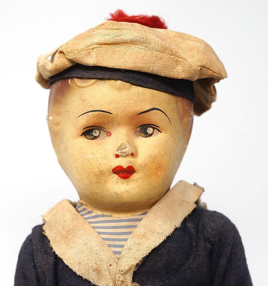 専用※ビスクドール 水兵さん フランスアンティーク 水兵さんの人形