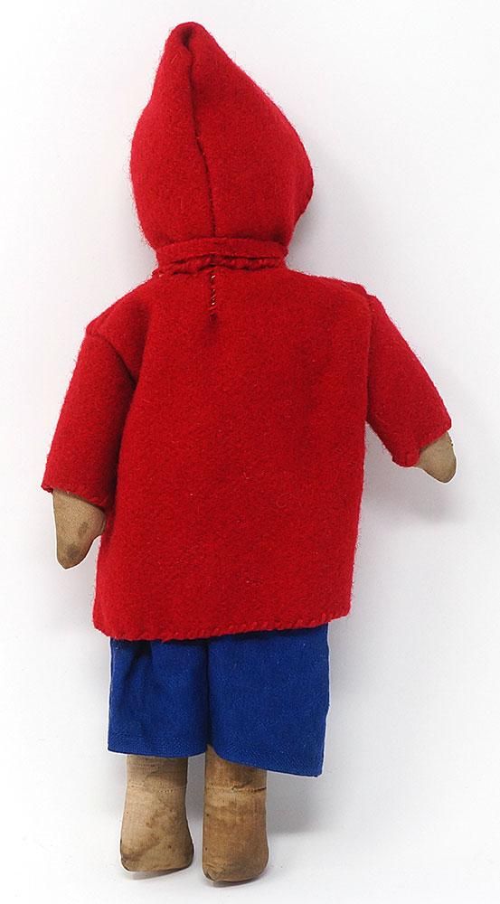 蔵出し　ヴィンテージ　赤い服の可愛い人形 赤い服の女の子の人形 - Guignol [ギニョール] web shop