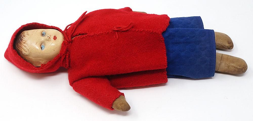 赤い服の女の子の人形 - Guignol [ギニョール] web shop