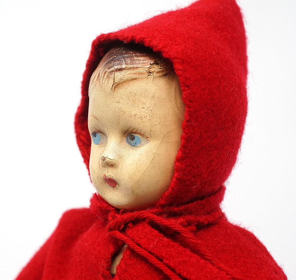 赤い服の女の子の人形 - Guignol [ギニョール] web shop
