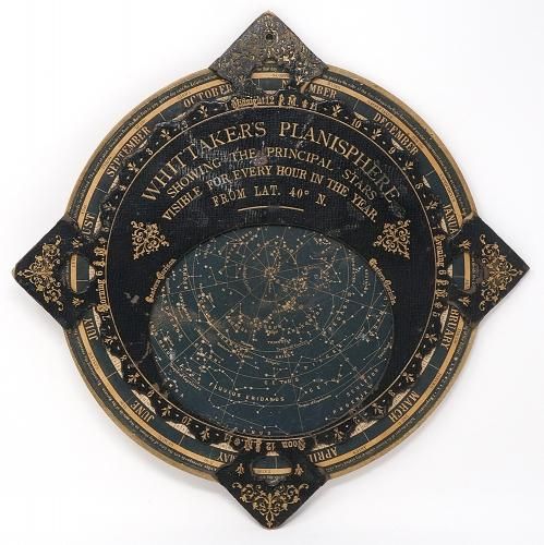 即決1824年米国『グリーン星図＝ボーデの星図PL17コップ座他