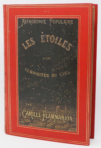 天文古書「LES ETOILES」／フランス1882年