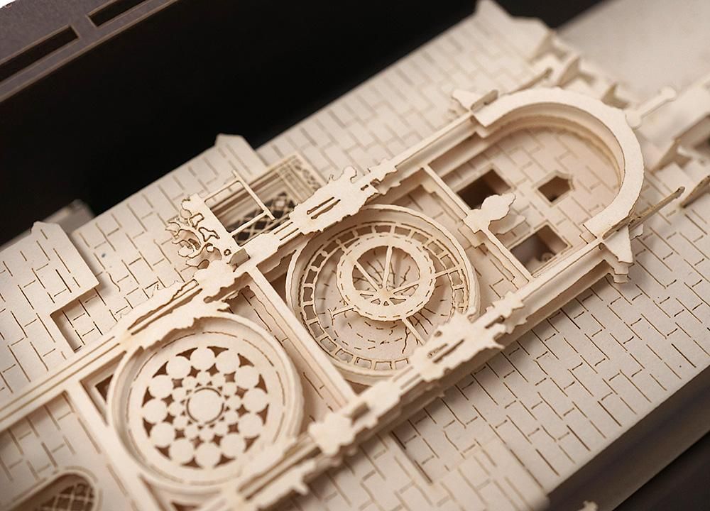 BERGDORF GOODMAN ペーパークラフト 天文時計のペーパークラフト（現行品） - Guignol [ギニョール