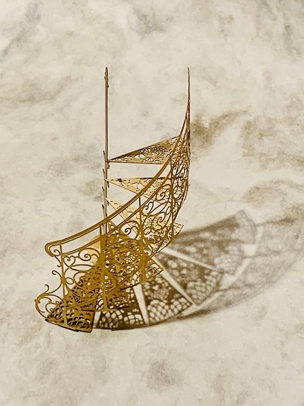 Architecture アーキテクチャ 装飾のある螺旋階段 部分 ものづくりの部屋 Guignol ギニョール Web Shop Architecture アーキテクチャ 装飾のある螺旋階段 部分 ものづくりの部屋 Guignol ギニョール Web Shop