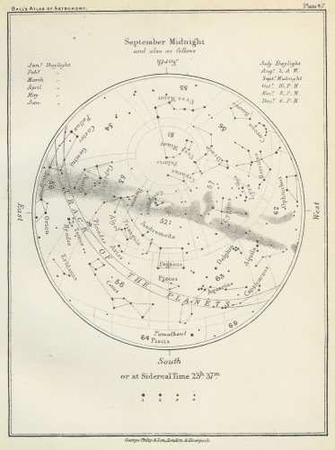 AN ATLAS OF ASTRONOMYסꥹ1892