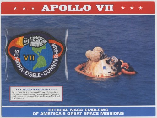 NASA刺繍ワッペン（解説カード付き）