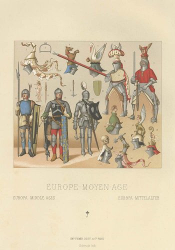 「衣装の歴史」フランス1885年