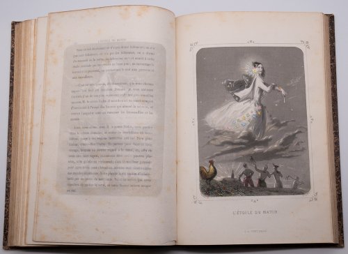 J・J・グランヴィル  「Les Étoiles（星々）」フランス1849年