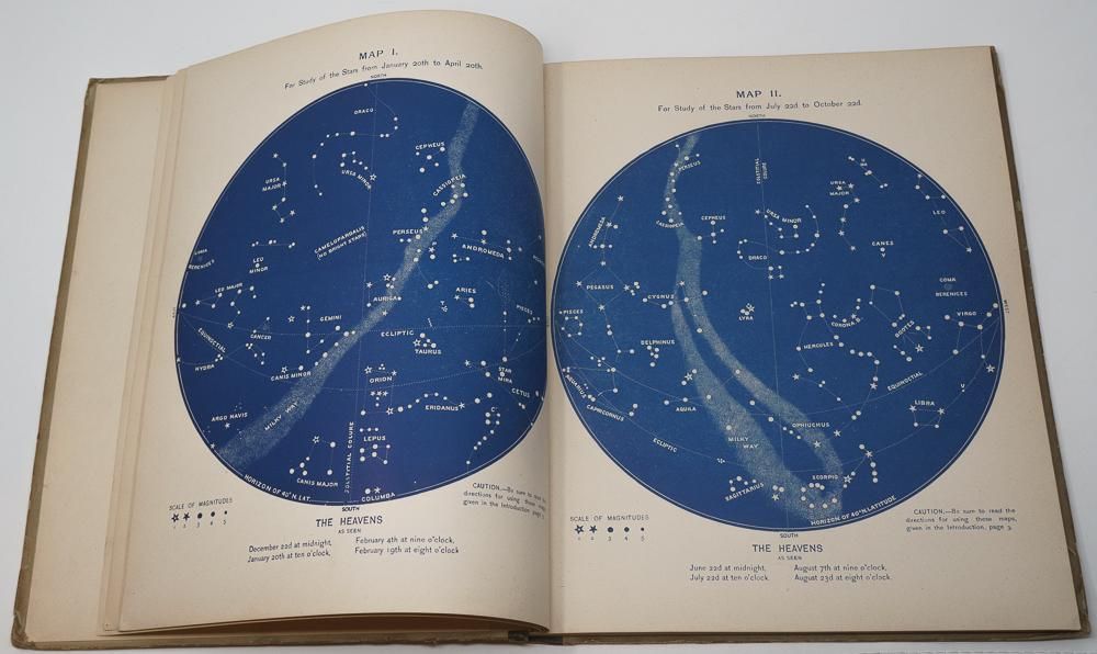 天文古書「ASTRONOMY BY OBSERVATION」(アメリカ1890年 天文古書「ASTRONOMY BY OBSERVATION」(アメリカ1890年