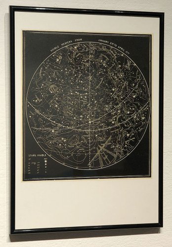 複製図版「スミスの図解天文学／Smith's Illustrated Astronomy」（星図）