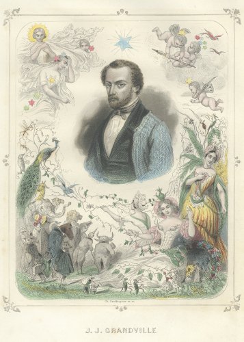 J・J・グランヴィル 「Les Étoiles（星々）」 （フランス1849年）
