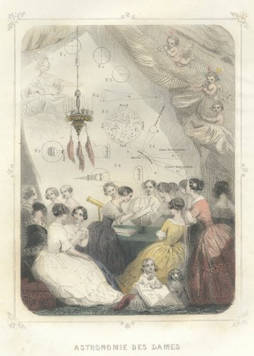 J・J・グランヴィル 「Les Étoiles（星々）」（フランス1849年）