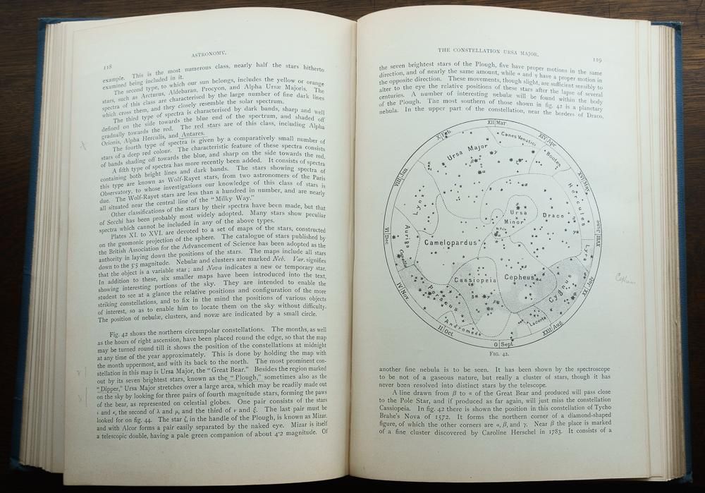 天文古書「The Twentieth Century Atlas Of Popular Astronomy