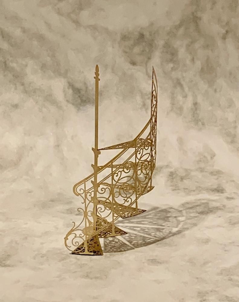 Architecture アーキテクチャ 装飾のある螺旋階段 部分 完成版 ものづくりの部屋 Guignol ギニョール Web Shop Architecture アーキテクチャ 装飾のある螺旋階段 部分 完成版 ものづくりの部屋 Guignol ギニョール Web Shop