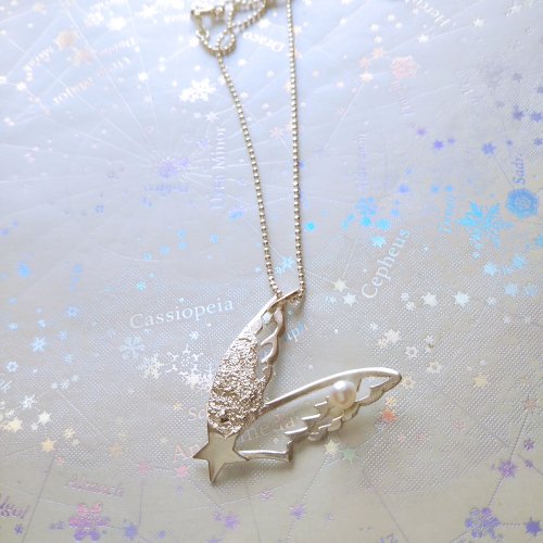 silver jewelry　星への無限ペンダント/天使匣
