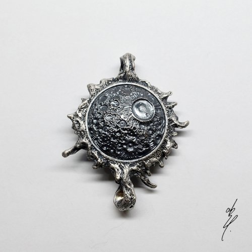 altar eclipse Pendant Top(Silver Moon) /abst.（8月8日21時-8月22日21時販売）