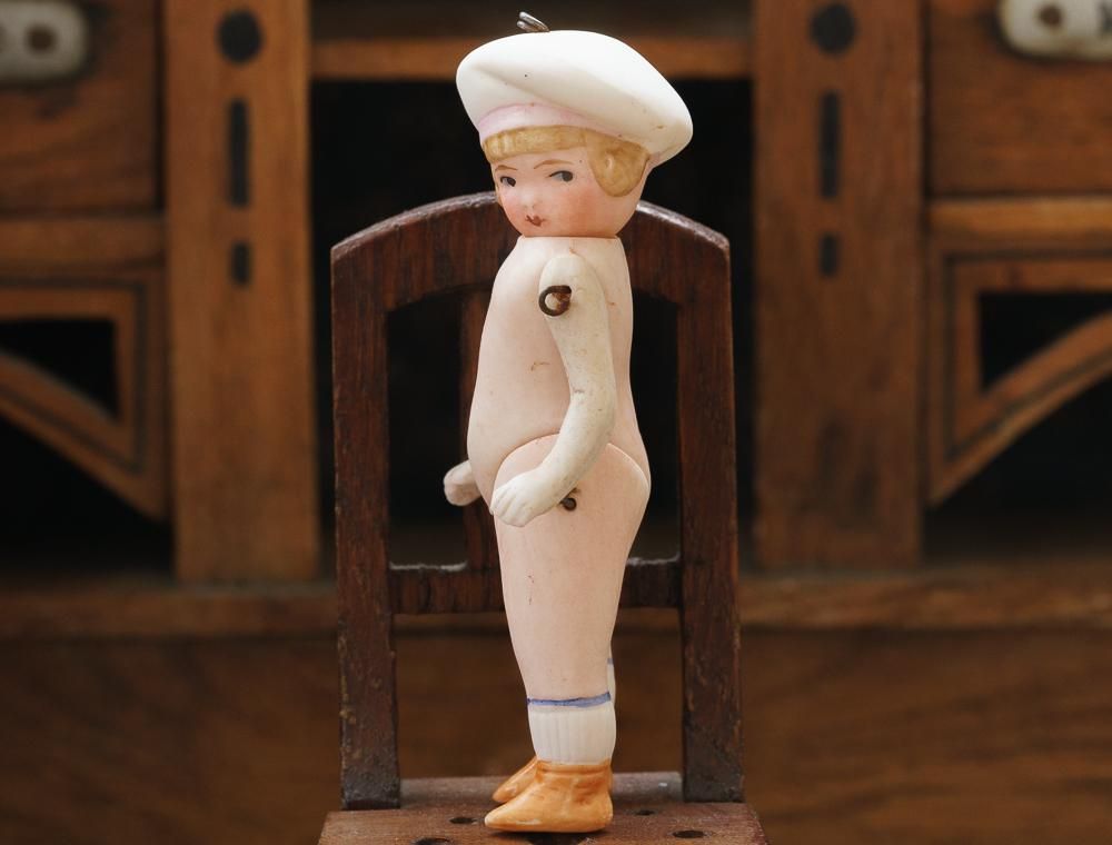 G8116 Porcelain Doll 約30cm ドール 女の子 金髪ドレス